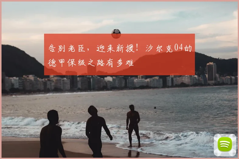 告别老臣，迎来新援！沙尔克04的德甲保级之路有多难